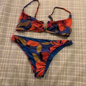 O’Neill underwire neon bikini